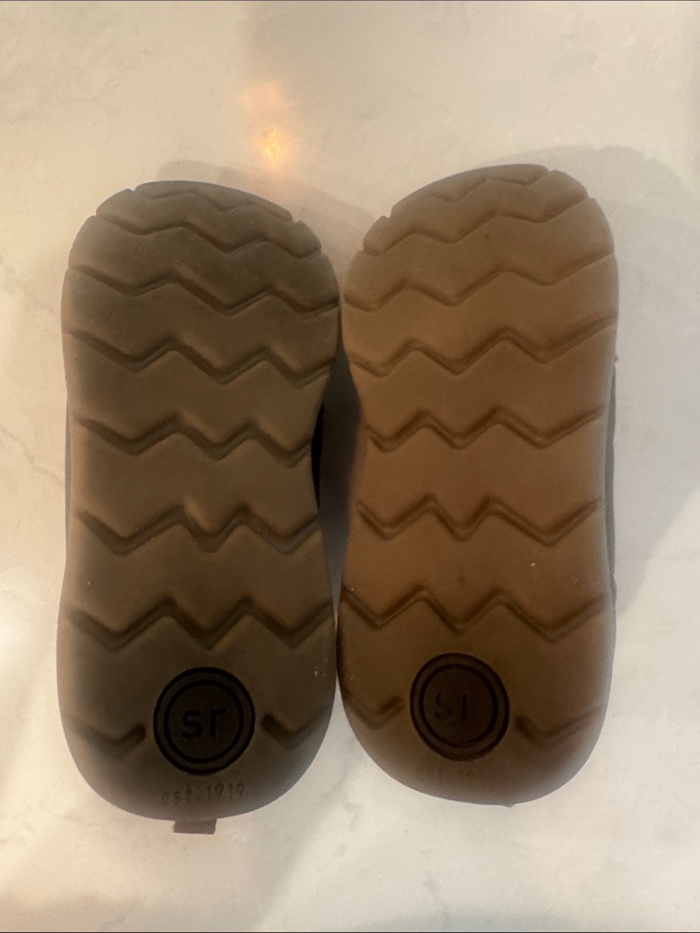 Stride Rite Brown and Black Kids Waterproof Snow Boots with Strap Size 9M - Picture 6 of 8